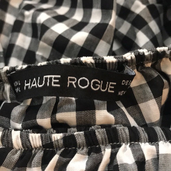 COPY - Black and white ruffle jumpsuit - Picture 2 of 2